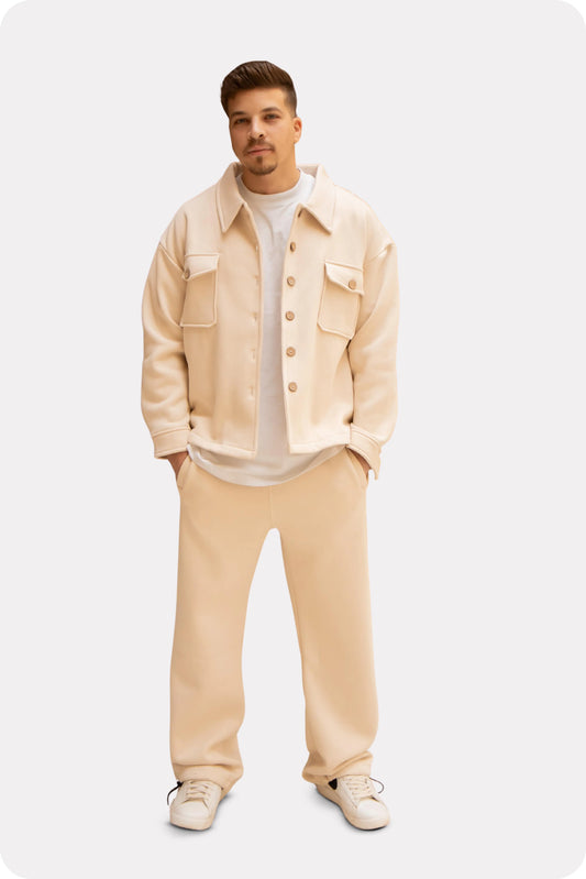 Men's Beige Suit